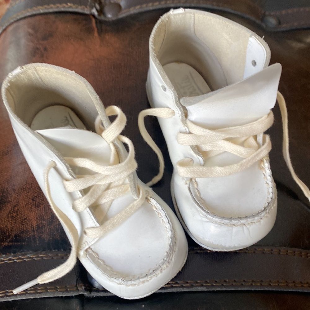Vintage “Firstie” stride Rite Shoes baby